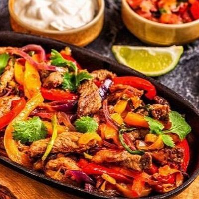 Mix Fajita With Basmati Rice Meal
