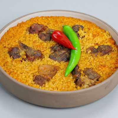 Freekeh Casserole with kandouz