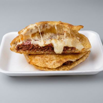 Large Hawawshi with Mozzarella Cheese