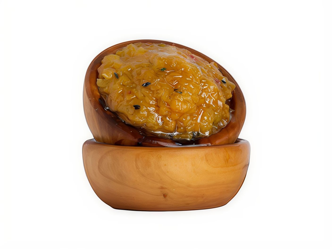 mashed Pickled Lemons with Safflower