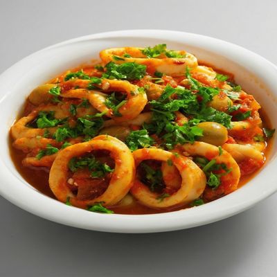 Squid casserole