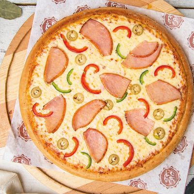 Smoked pizza