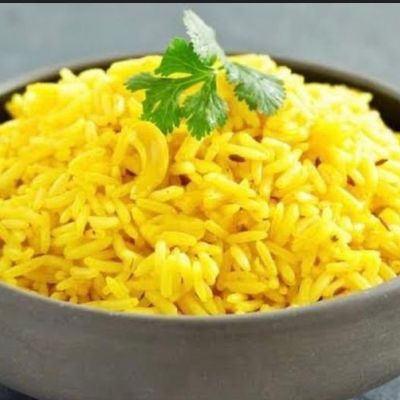 Plain yellow rice