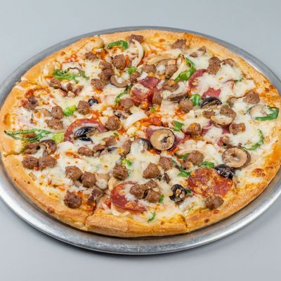Italian Super Supreme Meat Pizza