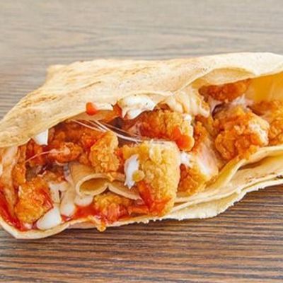 Large Fresh Cripsy Spicy Bufflo Crepe