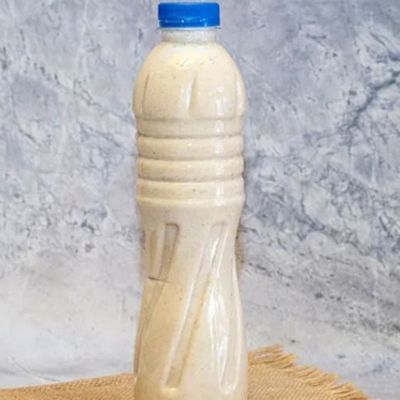 Banana Bottle With Milk