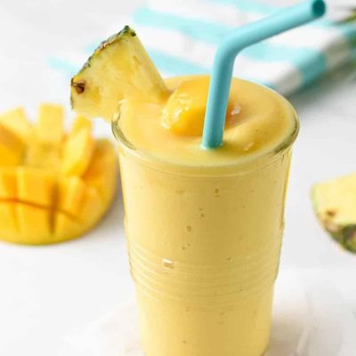 mango with pineapple