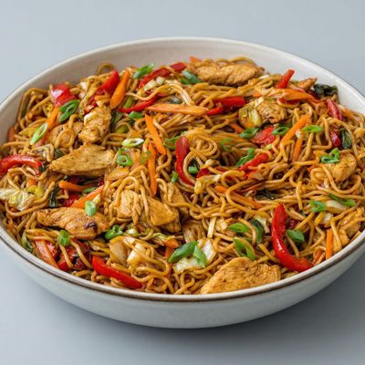 Chicken Sweet And Sour Noodles