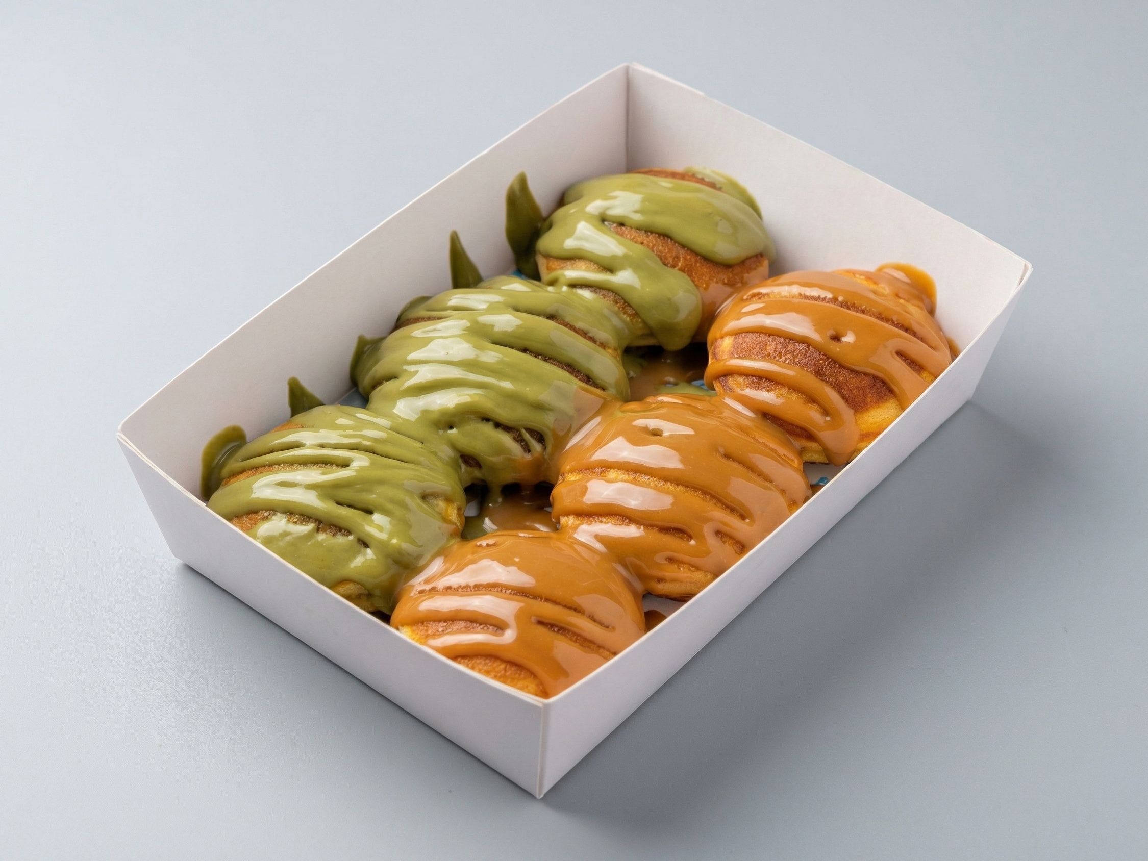 6 Pistachio, Lotus Mini Pancakes