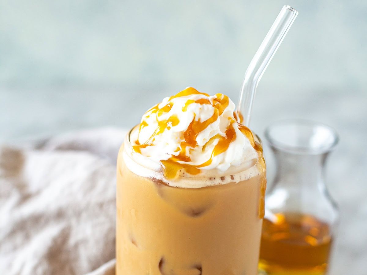 Caramel Iced Latte