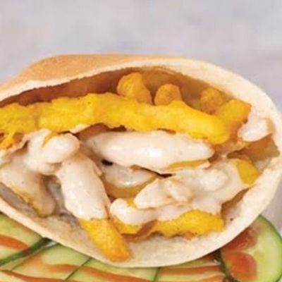 Shrimp Potato Sandwich