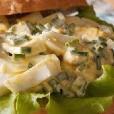 Egg Sandwich With Cheese and Tomato