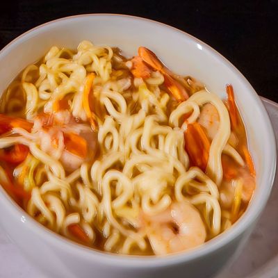 Ramen Soup With Shrimp