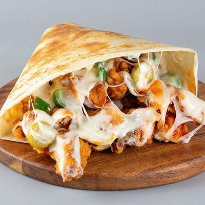 Crispy Buffalo Ranch Crepe