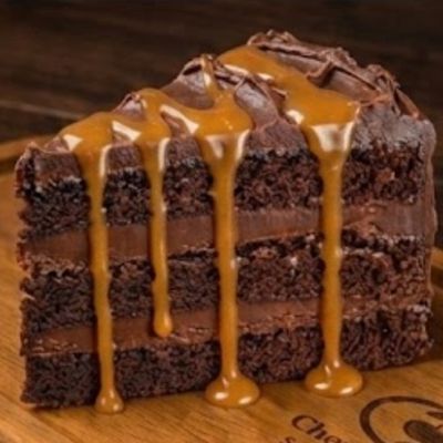 Chocolate with salted caramel