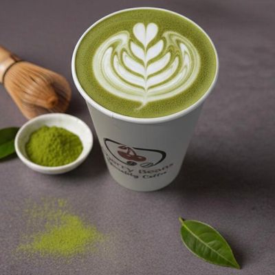 Hot Matcha Pistachio