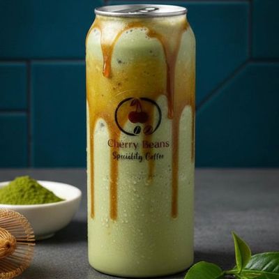 Matcha caramel