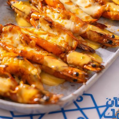 Butterfly Shrimp with Cheese