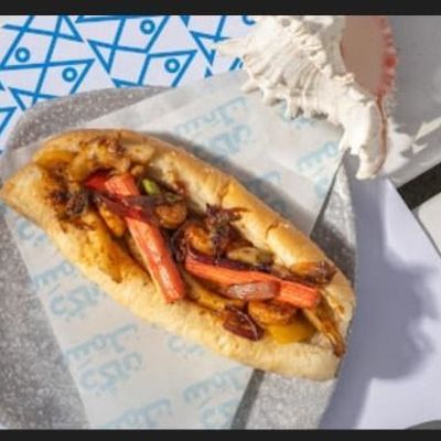 Fajita Seafood Sandwich