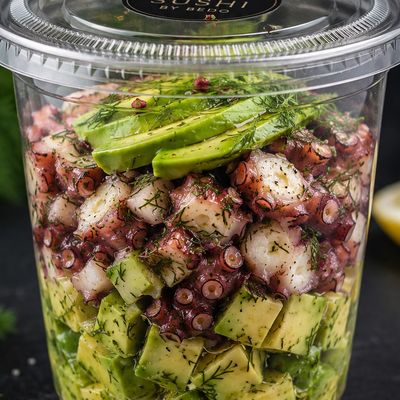 Octopus and Avocado Salad