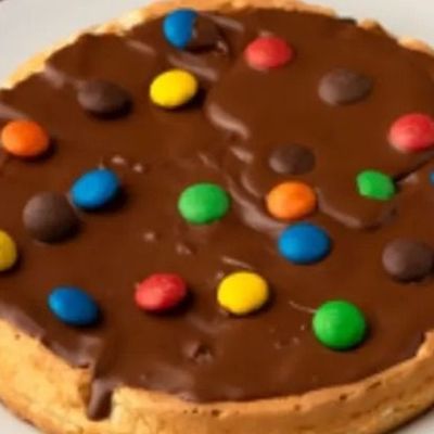 Nutella M&M's Waffle