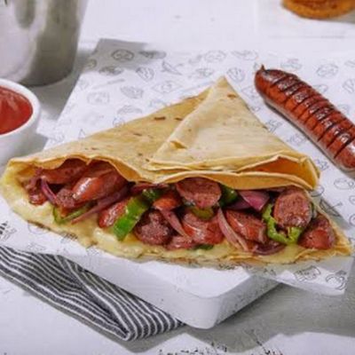 Hot Dog Crepe