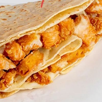 Hot Dog and Chicken Crepe