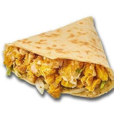 Crispy chicken crepe
