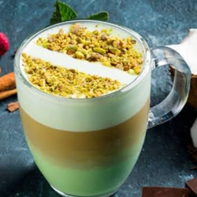 Pistachio Iced Latte