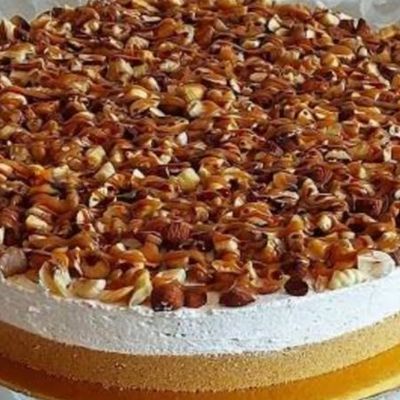 Caramel Nut Cheesecake