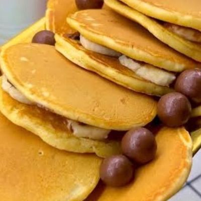 Nutella and Maltesers Pancakes