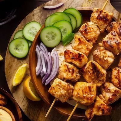 Grilled Shish Tawook
