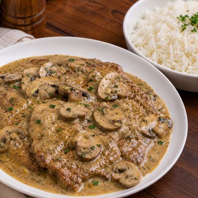 Mushroom Piccata