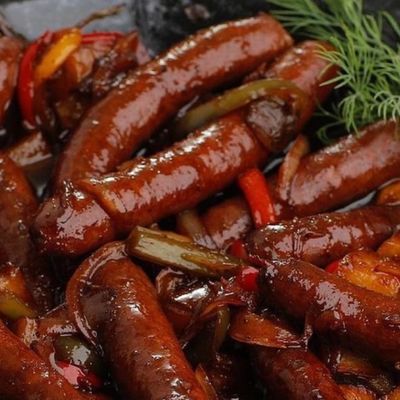 Pomegranate Molasses Sausage