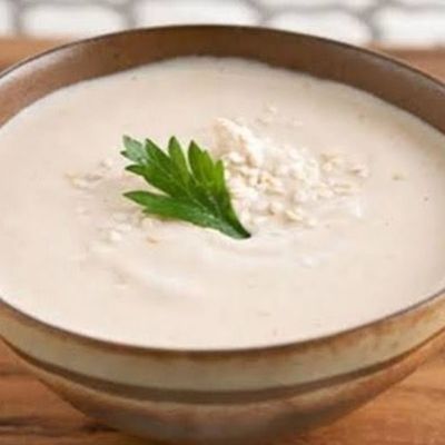 سلطة معجون السمسم