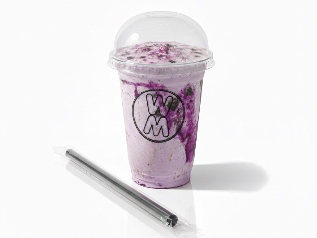 Blueberry Milkshake