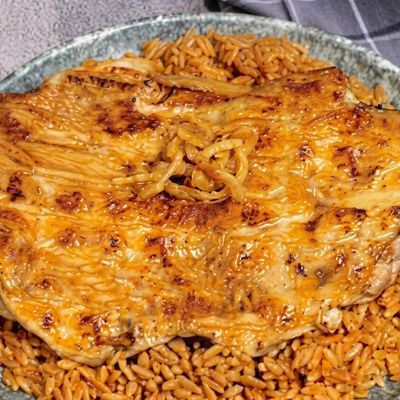 Orzo Chicken Mesahab