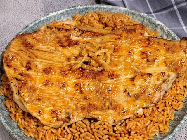 Deboned Chicken with Orzo