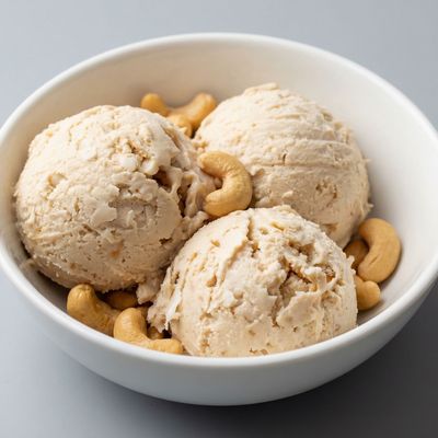 Cashew ice cream