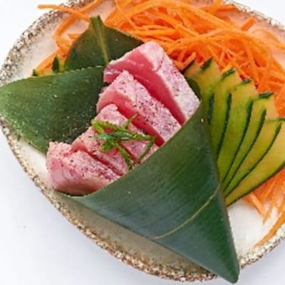 Tuna Tataki 4 pieces sashimi