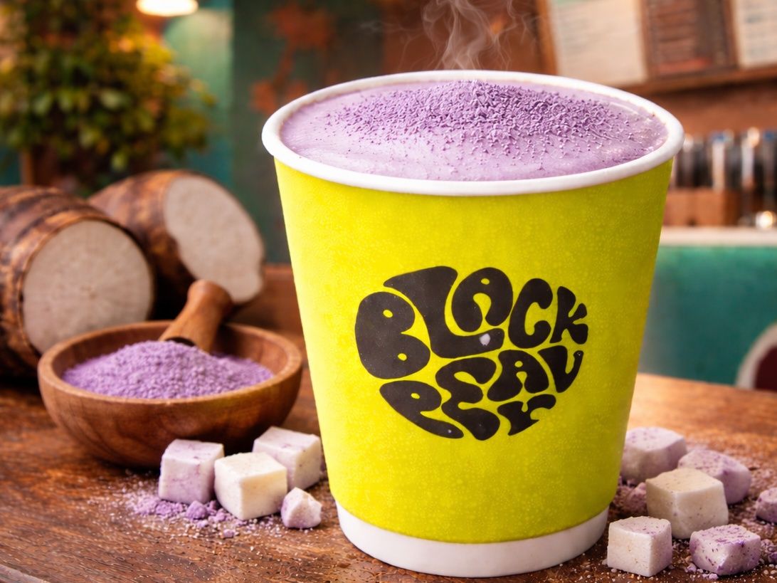 Hot Taro Latte