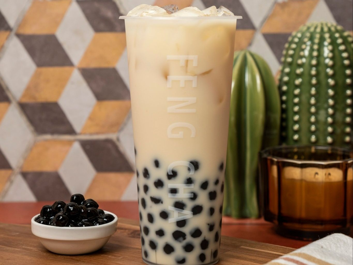 Classic Jasmine Tea with Milk