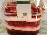 Red velvet cup