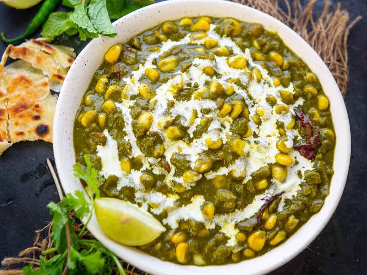 Palak Corn