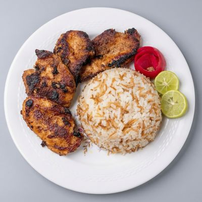 Quarter grilled pane meal