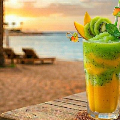 Mango Kiwi Juice
