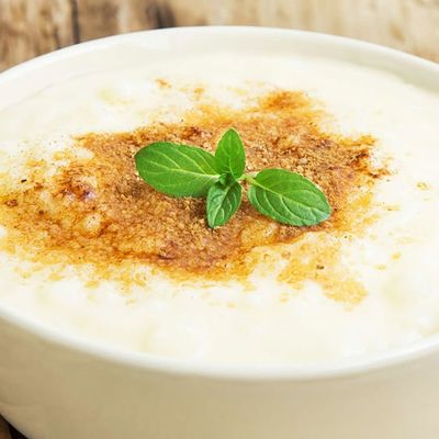 Oven Baked Rice Pudding Qeshta