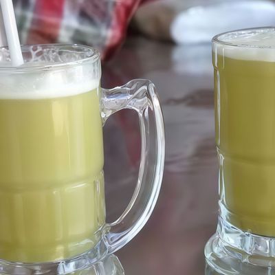 Sugarcane With Ice Cream