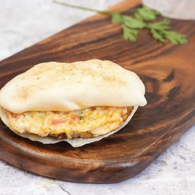 Pastrami Egg Sandwich