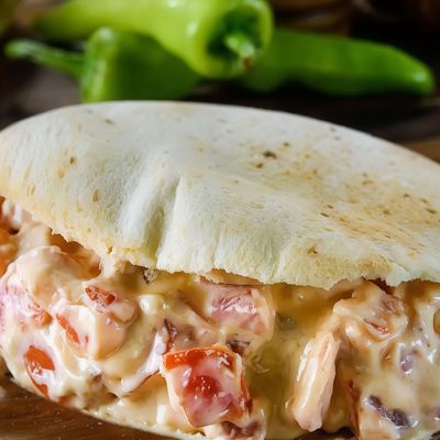 Cheese With Tomato On Eggs Sandwich